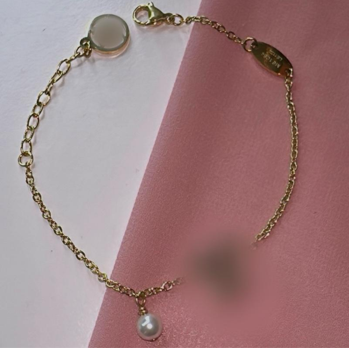Pearl Letter Bracelet