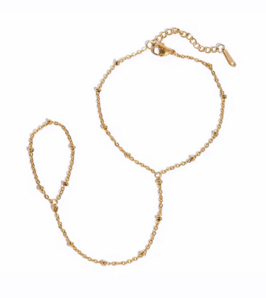 Dainty Gold Hand Chain